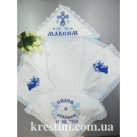 Крыжма для мальчика  «Божий вестник»